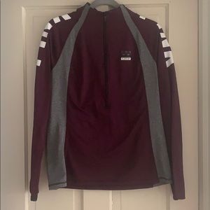 Pink Victoria’s Secret half zip